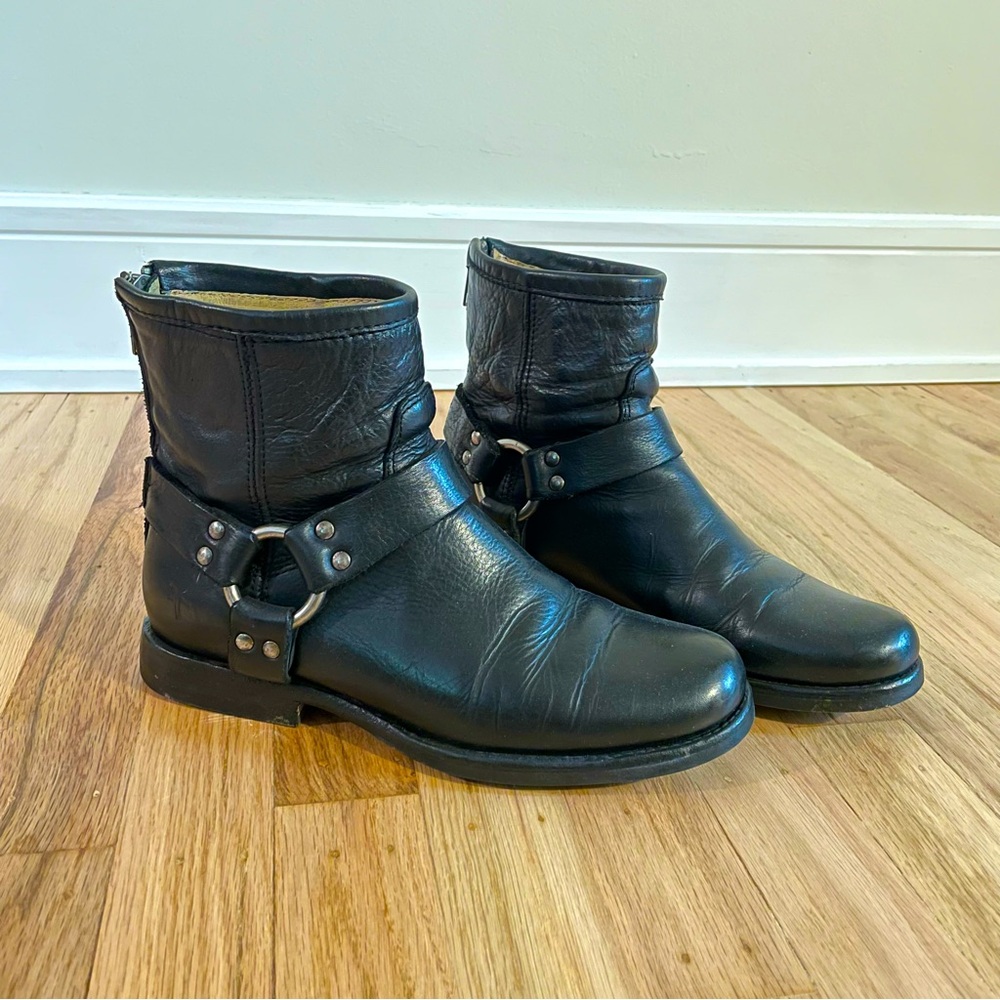 Frye | Philip harness short boot sz 6.5